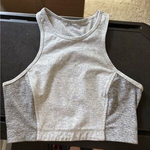 Outdoor voices high neck sports bra